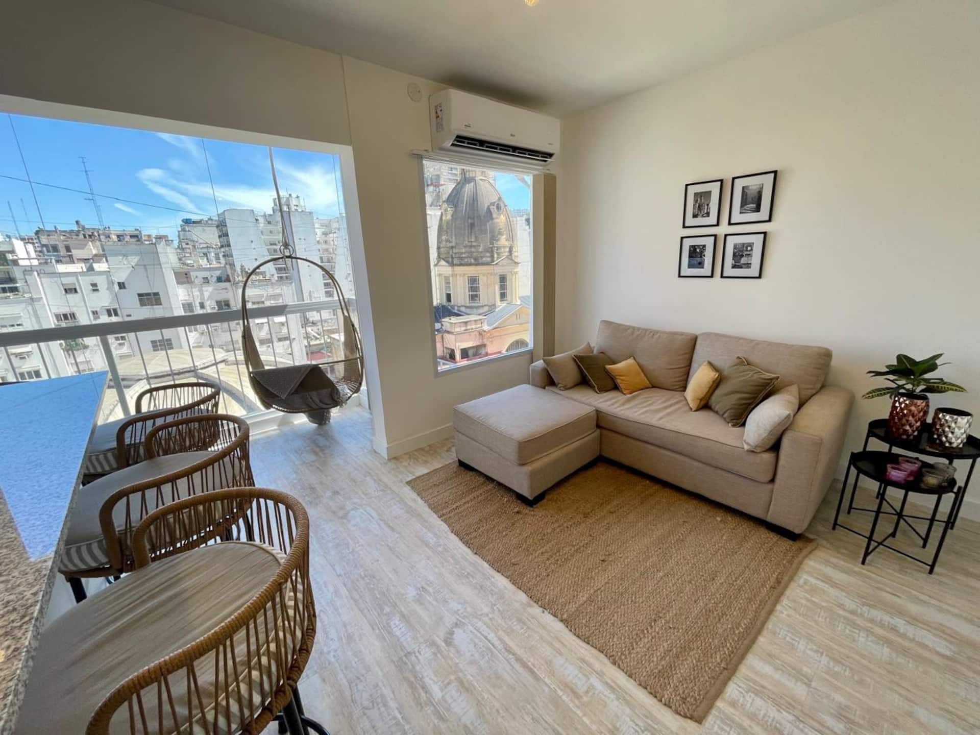 Modern furnished one-bedroom apartment in Retiro