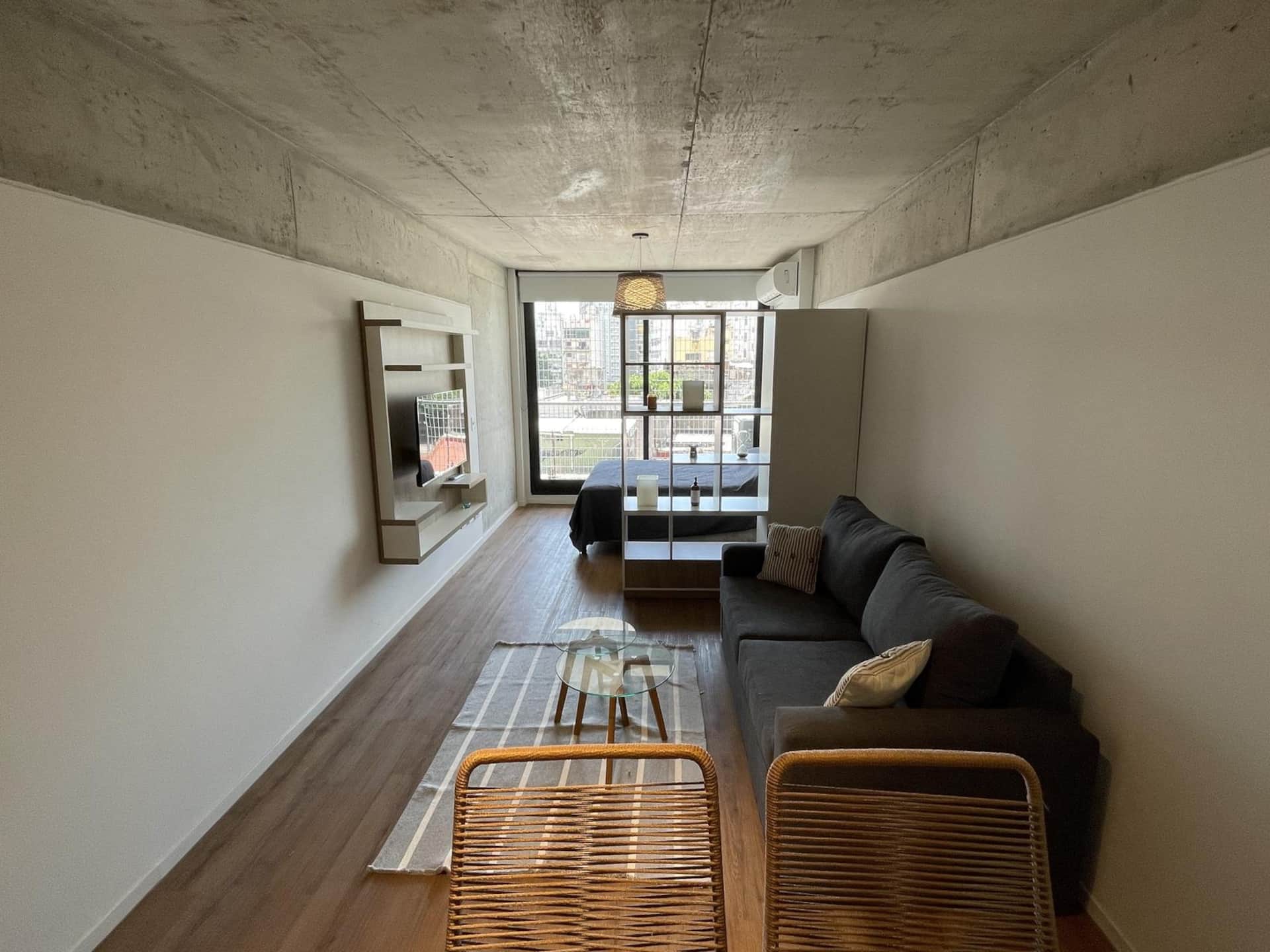 Modern studio for 3 people