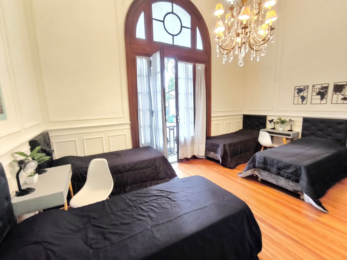 Habitación en casa compartida en Palermo