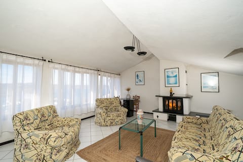 •Lake House and Road•