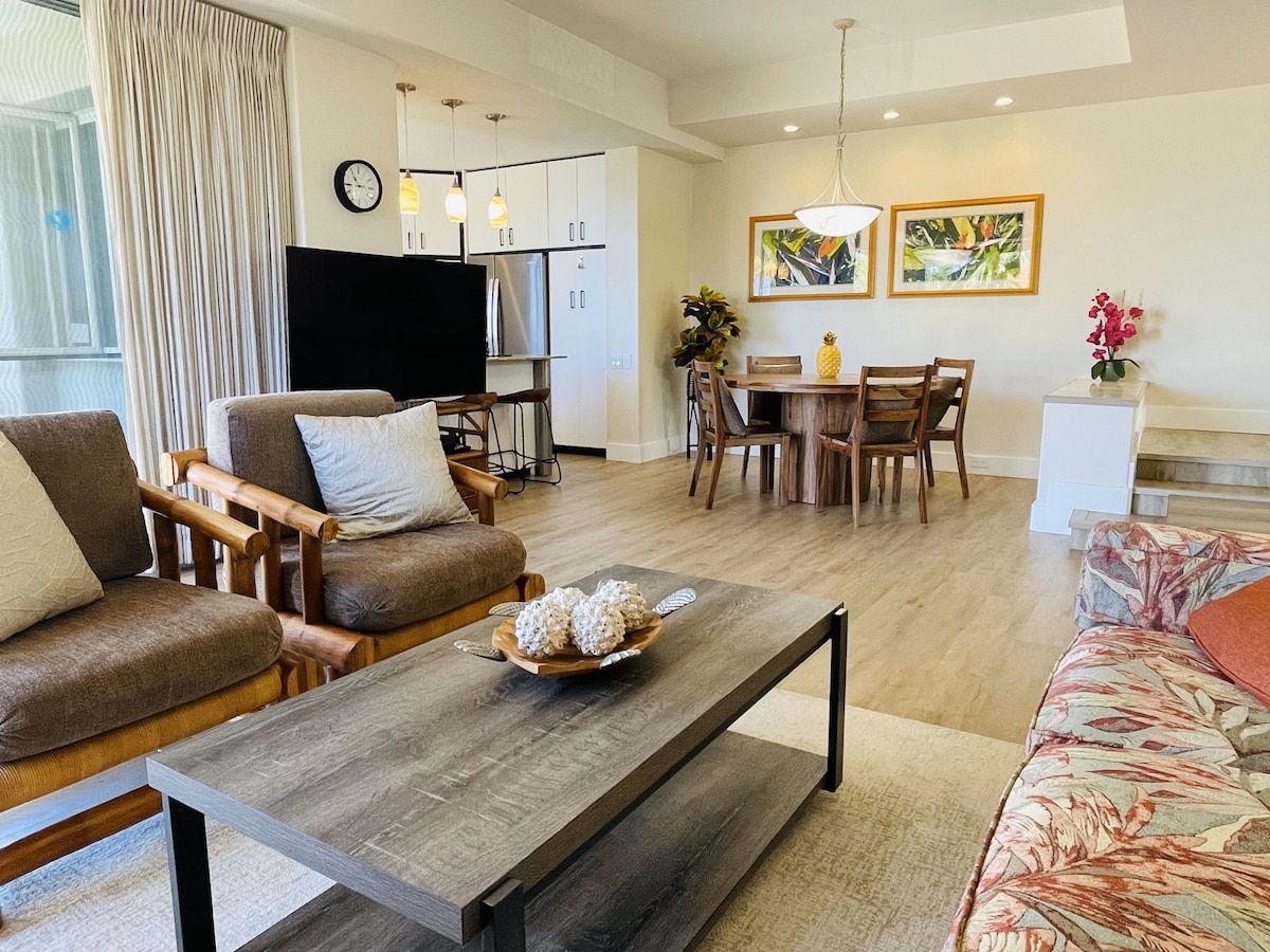 Top performing Airbnb: Beautiful, spacious, full A/C, close to beach! in Wailea