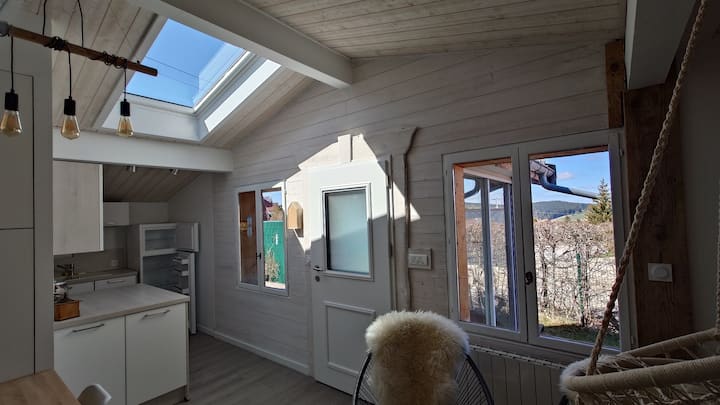 Chalet "Jura 39" Avec Sauna Panoramique, Classé 4* - Jougne