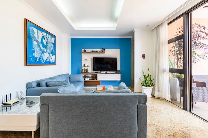 Penthouse with 3 bedrooms garden & pool