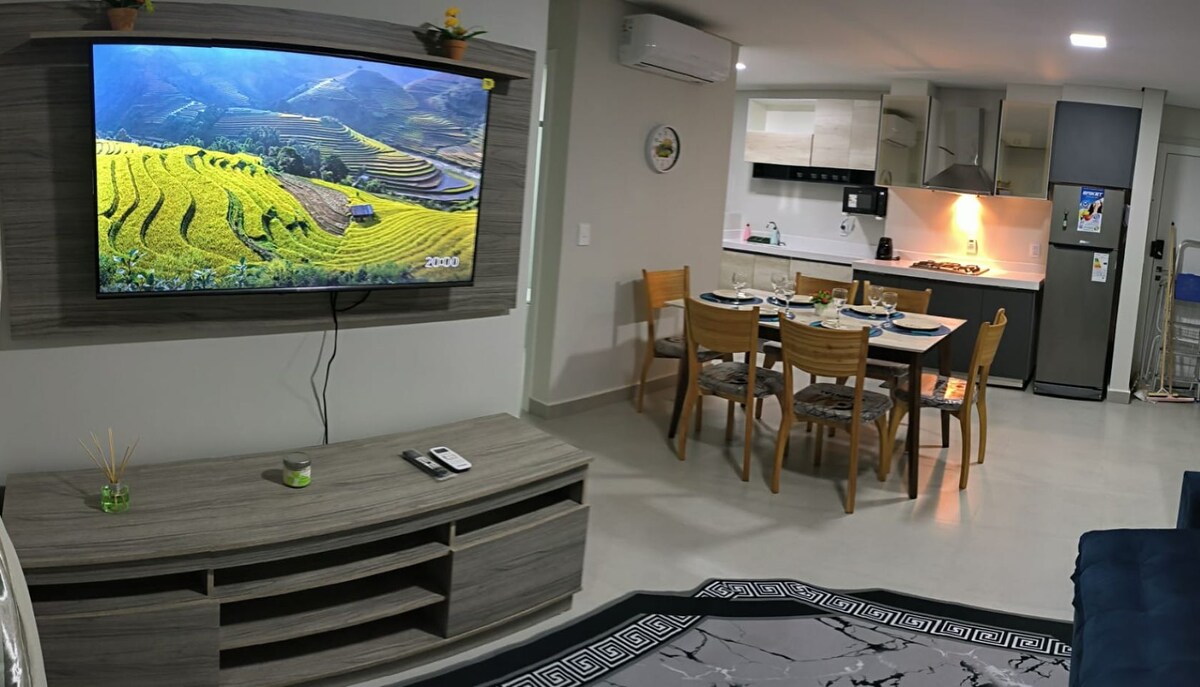 Top Airbnb: Apartment in a central area. in Cascavel