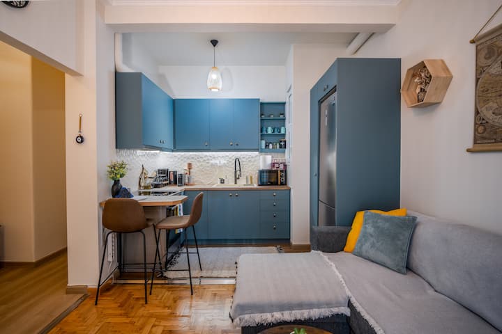 Stylish Koukaki Retreat By The Acropolis - Ateena