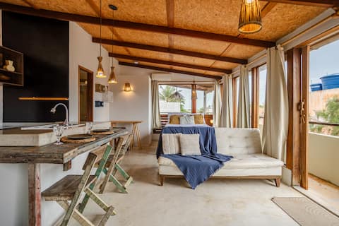 Loft Lagoa, foot in the sand and quiet!