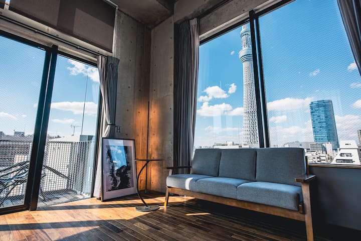 Rimba Tokyo Oshiage PH| Skytree View| 3BR/80㎡ max6