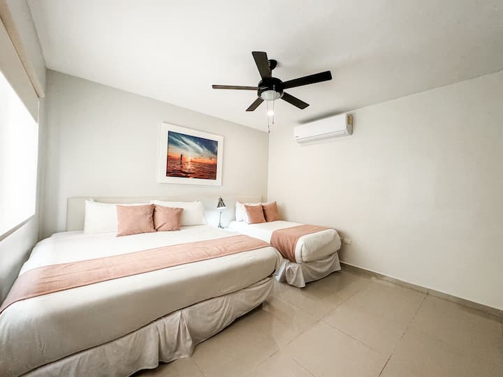 Espace confortable et apaisant, parfait pour partager sans compromettre l'intimité.

