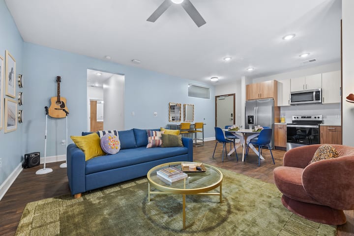 2br W/ Glam Station & Karaoke Near Broadway - 내슈빌