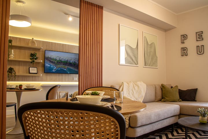 Luxury Apt Near Hilton, King Bed And Gym - Lima