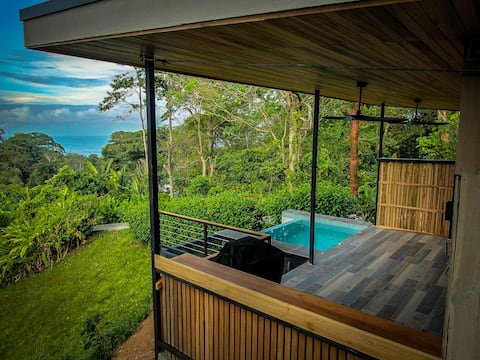 Wonderful Ocean View, Pool, A/C, 500m Beach