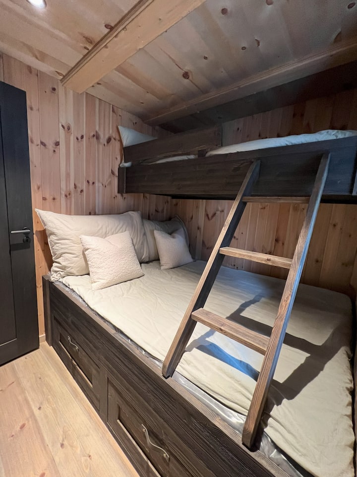 Le linge de lit n'est pas fourni, mais il peut être loué pour 150 NOK par ensemble.