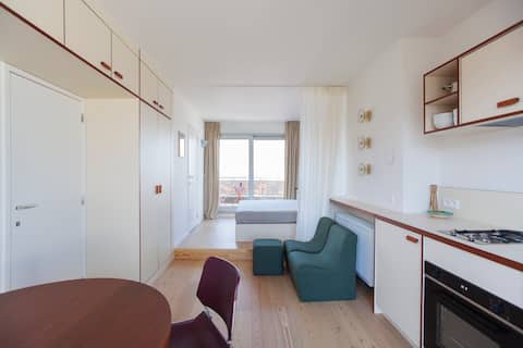 Amazing rooftop flat in front of a park - 8