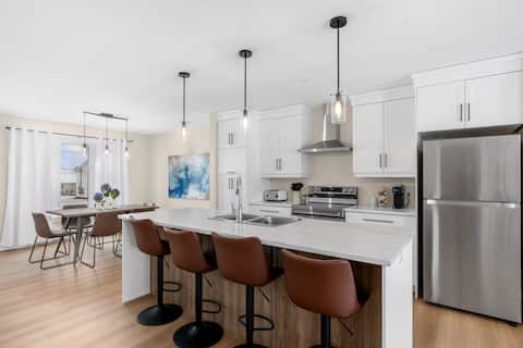 Feel at Home | Stylish 3BR Townhouse in Dieppe