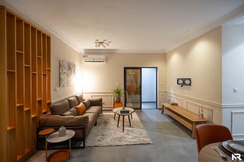 Furnished 2-bedroom apartment, ground floor + 1, Akanda