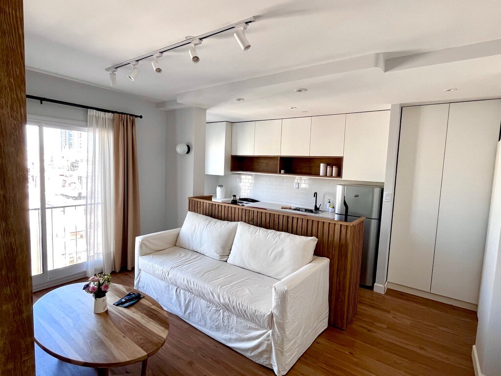 Departamento de 2 ambientes con 1 dormitorio en Recoleta