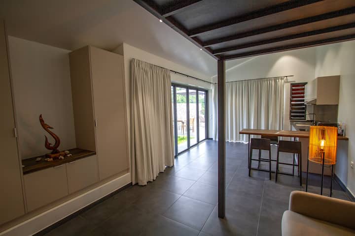 Bungalow "Nui" Piscine Privée Vue Mer - Tahiti
