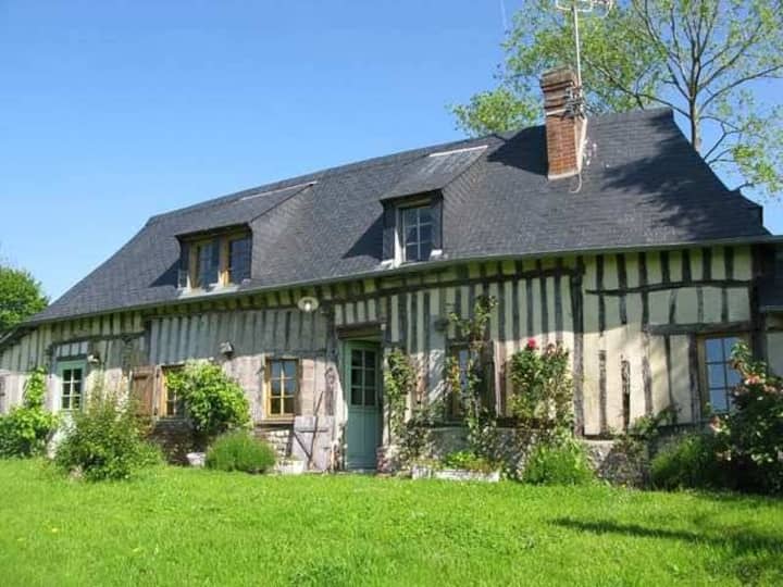 Maison Typique Normande Au Calme - Normandía