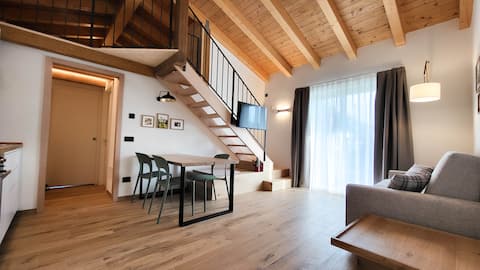 Les Vignes 5 - new two-room apartment in the center of Valle