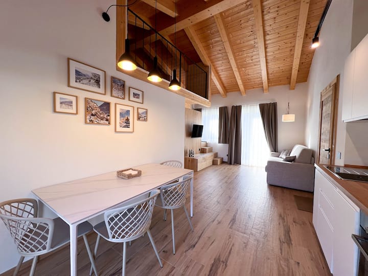 Les Vignes 6 - new two-room apartment in the center of Valle