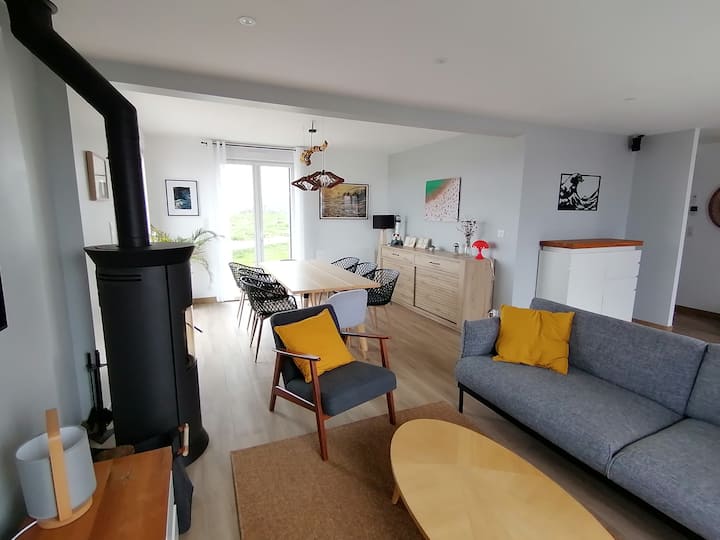 Maison Familiale Vue Mer, La Plage à Pied - Telgruc-sur-Mer