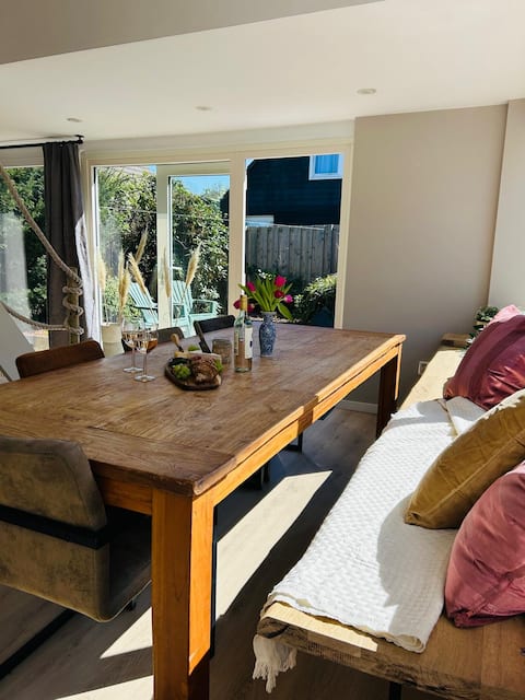 Lake and Beach Summer Lodge