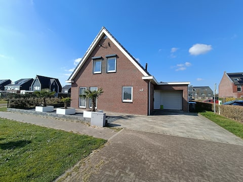 Spacious and modern house with canopy