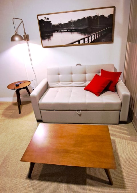 Top Airbnb: Your Flat in Rio Preto with Air Conditioning, Leisure and comfort #104 em São José Do Rio Preto