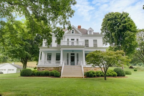 Historic Estate w/ 7 KING Suites, Hot Tub, Views