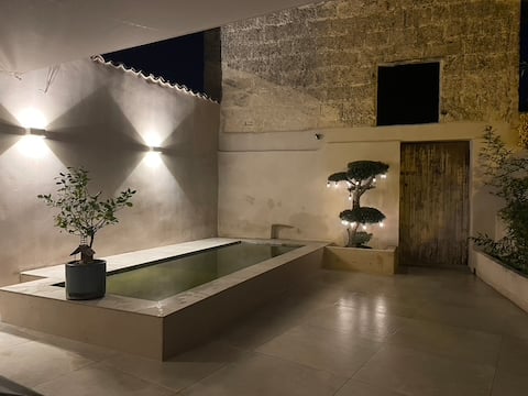 Quiet house, air conditioning, 3 bedrooms, small pool