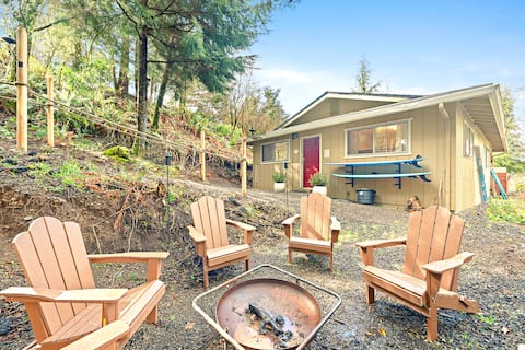 A peaceful, quiet, family-friendly, surf cabin.