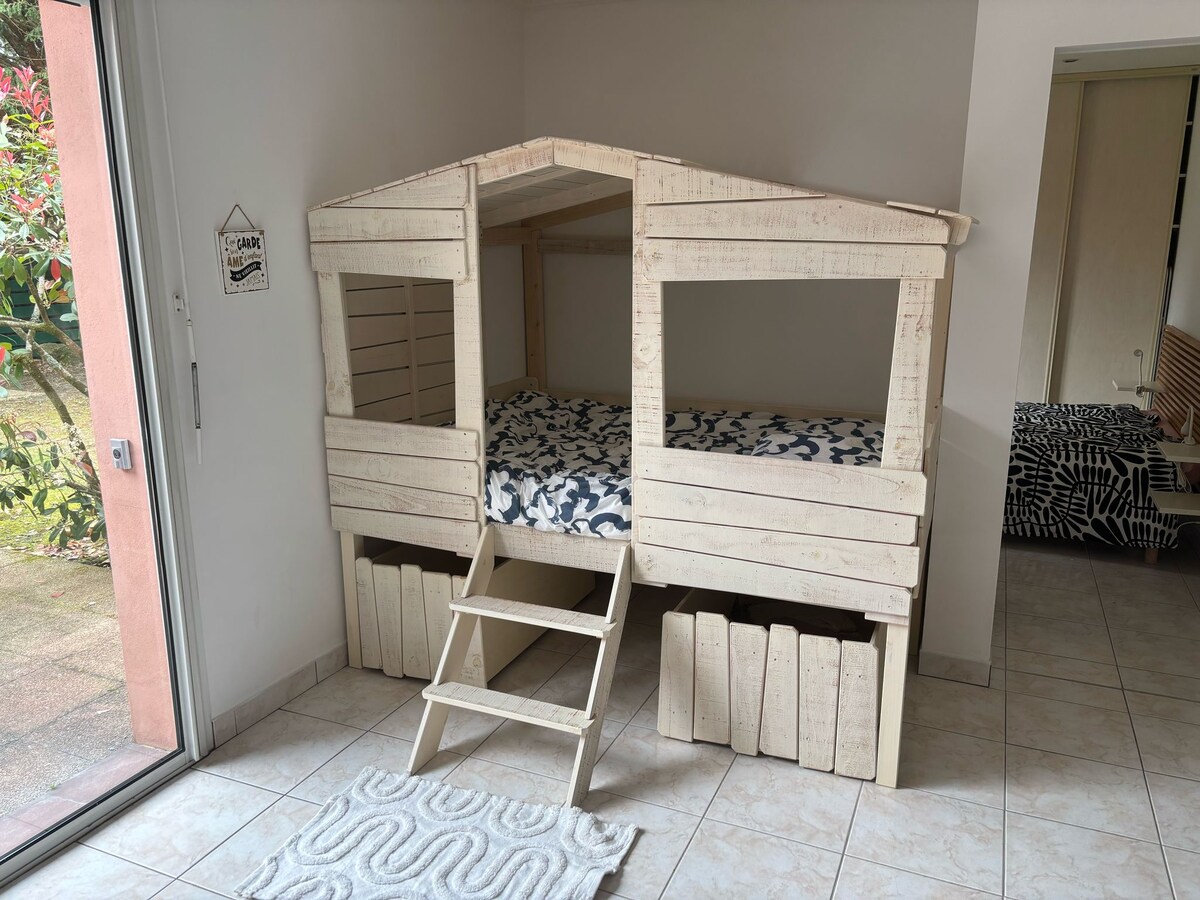 Airbnb performant: "La Green Casita" - Lac, VB city & Plage à Vieux Boucau Les Bains