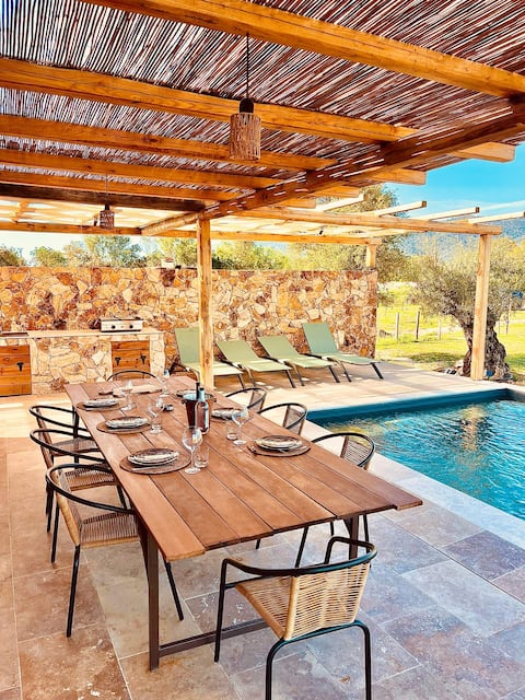Villa Oléa with private heated pool