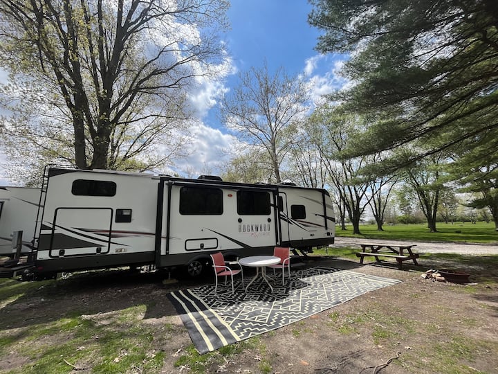 2 Bedroom RV Bunkhouse at Fun RV Park - Campers/RVs for Rent in ...