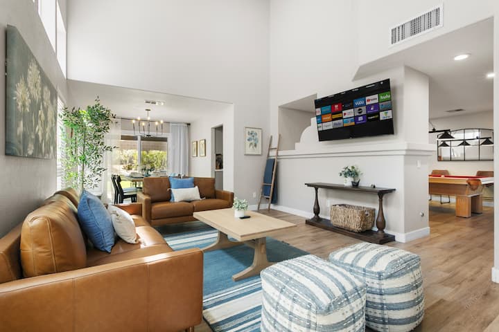 5bd Home W/badminton, Spa, Billiard, Games,& Patio - Boulder City, NV
