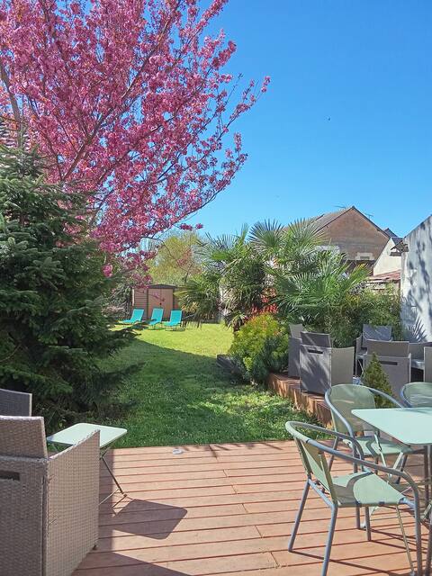 Townhouse and garden