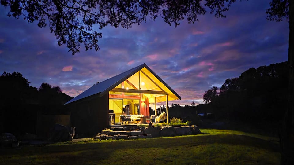 Cascade, a riverside cabin on a Waitomo farm, Waitomo District, Waikato, New Zealand, photo 4 of 10