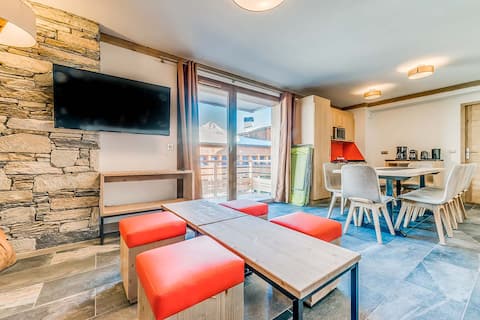 Résidence Cap Neige, Apt 23, 8/10 people, Tignes