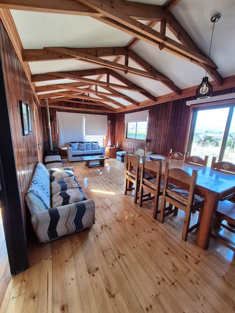 Rustic house in Los Molles near Playa and Puquén