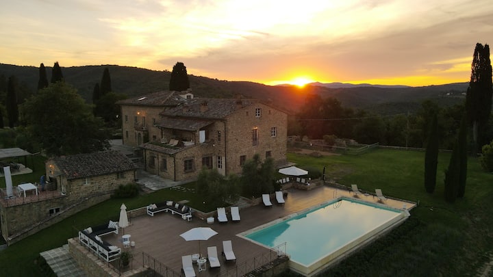 Luxury Villa Tuscany | Heated Pool • Sauna • Wine - Monte San Savino