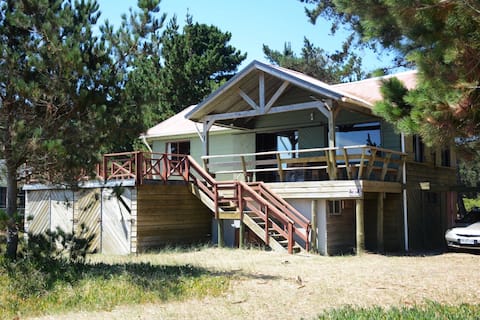 Seaside cabin, oceanfront
