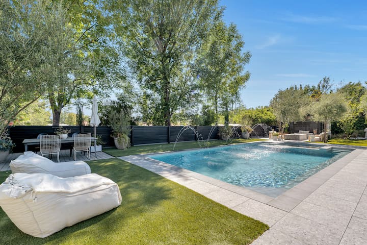 SoCal Designer Vibes Pool Home