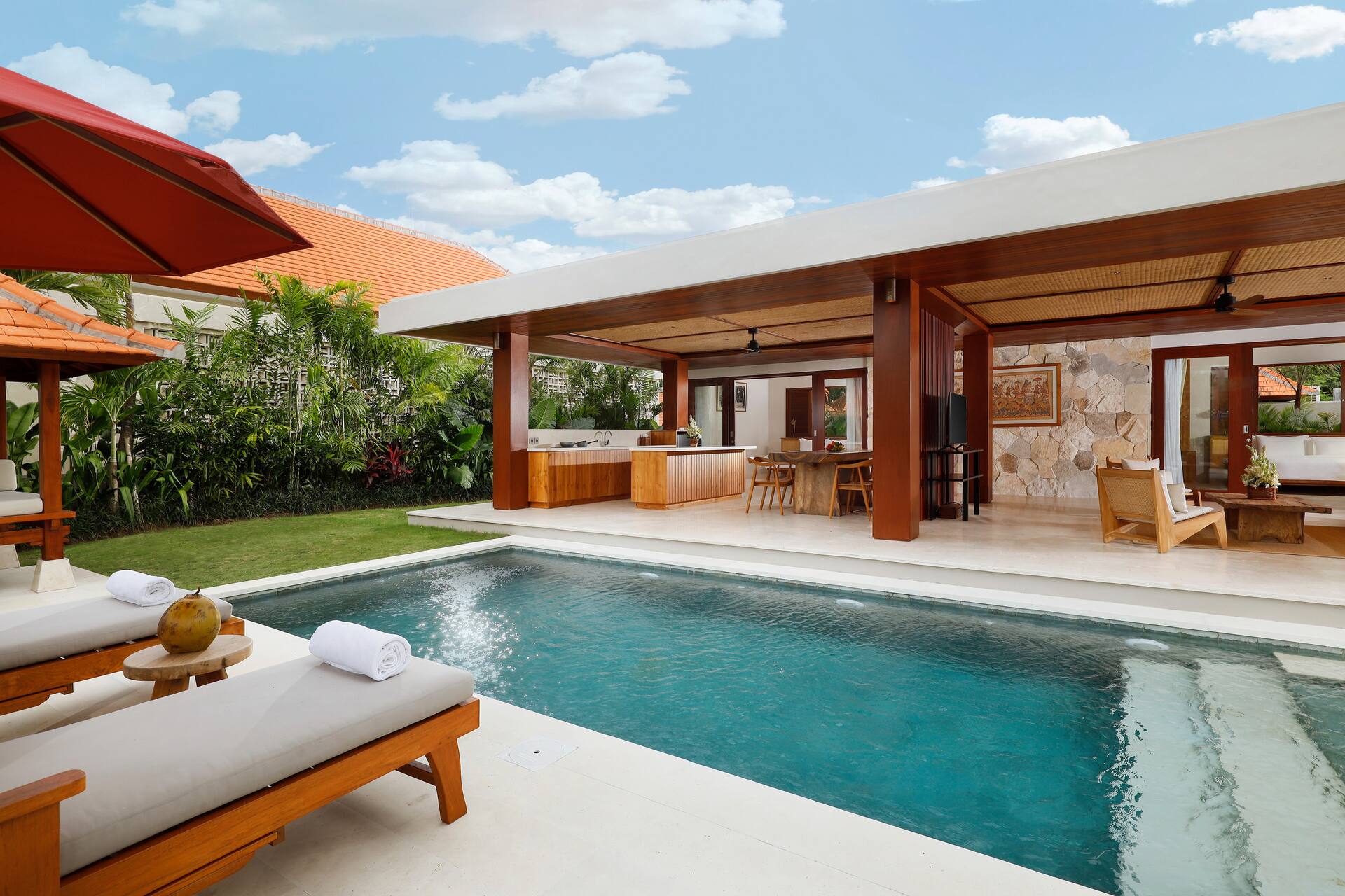 Coastal Tranquil Resort Escape 3 Bedroom Private Villa in Bali 2