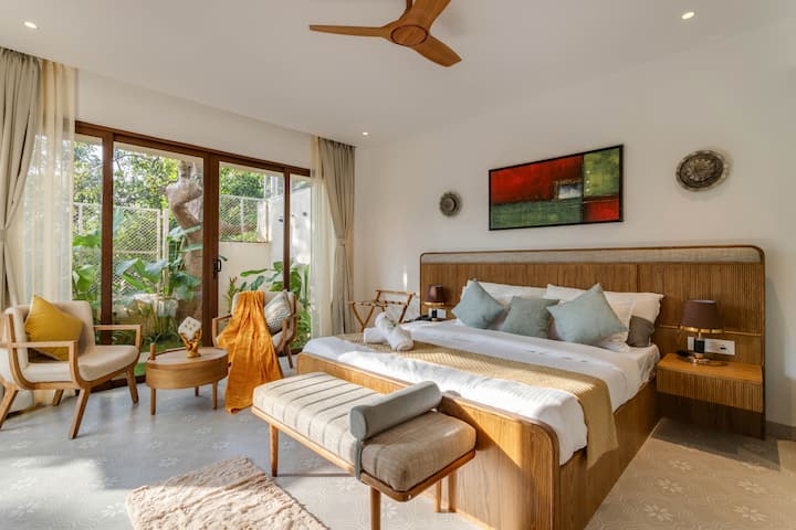 Lux 3BHK Villa Jas W/Pool Anjuna