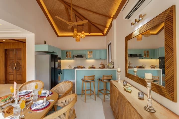 Lux 3BHK Villa Jas W/Pool Anjuna
