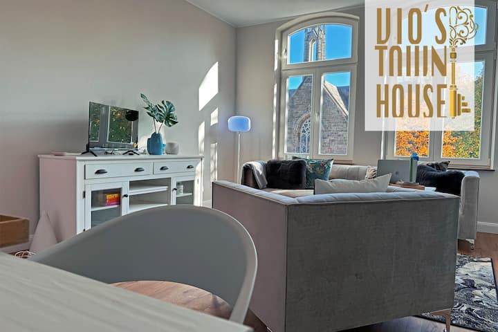 Villa Am Park Apartment Vio #Hdz #Kliniken - Bad Oeynhausen