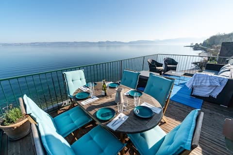 La Villa du Lac - The Rooftop - By the lake