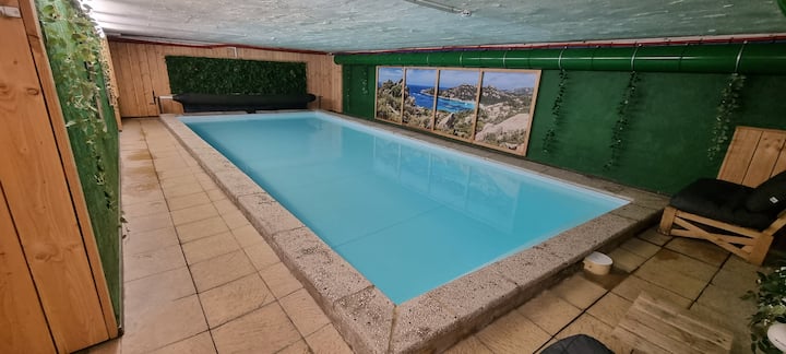 La Madeleine - Gîte Avec Piscine, Sauna Et Billard - Rochefort, Belgique