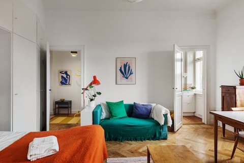 Wonderful view in vibrant Södermalm