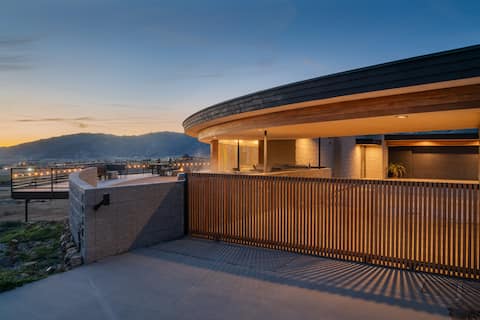 A+ Architectural Perched Above Acclaimed Wineries.